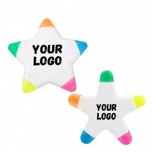 Cadeau de papeterie promotionnel avec logo imprimé pour enfants, stylo personnalisé en forme de marqueur surligneur, cadeaux promotionnels personnalisés - Product Image 1