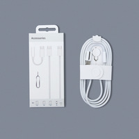 Cable de Nailon Trenzado Naranja de 60W con Doble USB C, 1M, Carga Rápida, Tipo C a Tipo C para iPhone 17 16 15 13 Pro Max Air