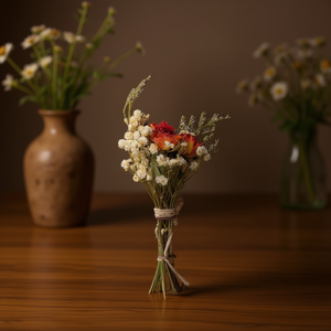 Fiori Secchi ILAN, Bouquet Decorativo di Circa 15 cm - Product Image 2