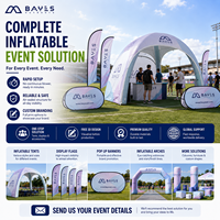 Tente Gonflable Publicitaire Dôme Gonflable Étanche pour Événements et Fêtes, Livraison Rapide