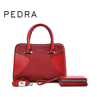Sacs à main pour femmes en cuir PU, prix d'usine en gros, 2026 PEDRA, avec portefeuille - Nouveau design, sacs à main tendance pour femmes