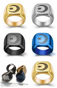 Wholesale Customized Stylish <strong>Tat</strong> Iced Out baguette 925 Silver Cz Boy Gay Moon Stone Diamonds <strong>Ring</strong> Designs for Men - Product Image 6