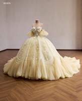 Robe de mariée Feishiluo moderne à sequins, fleurs 3D, décolleté cœur, dos nu, taille naturelle, coupe princesse, avec appliques en dentelle