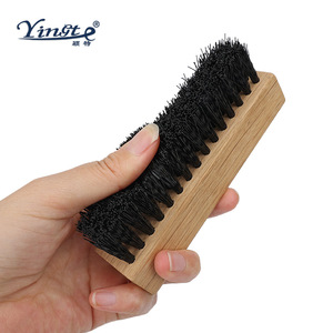 Yinste Solid Wood <b>Shoe</b> Brush With PP Bristles For Cleaning Athletic And Household <b>Shoes</b> - Product Image 1