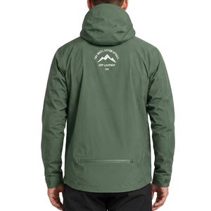 Vêtements de pluie sur mesure, veste respirante et extensible pour la randonnée, le cyclisme et les activités de plein air, imperméable et douce. - Product Image 2