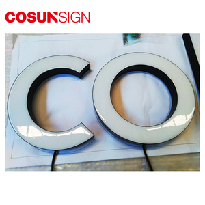 COSUN – signe de lettres en métal personnalisé 3d lumineux, alphabet led nail art, lettre en résine - Product Image 6