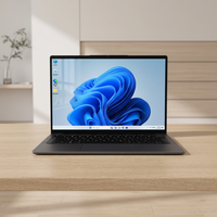 Nouvel ordinateur portable Intel Core 100U 14 pouces FHD IPS 16 Go 512 Go SSD Ordinateur portable de bureau Windows 11 Caméra Clavier anglais Business