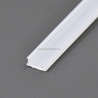 Diffuseur de lumière en PC PMMA givré transparent opale personnalisé pour profilé en aluminium