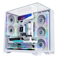 Nouveau Boîtier de PC Gaming ATX Compact LIANLI O11 VISION 2025 – Châssis Tour pour Cartes Mères M-ATX/ATX/ITX