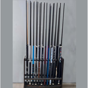 Queues de billard sur mesure en fibre de carbone, sections 2 et 3, durables, pour billard américain, avec étui de protection à roulettes. - Product Image 2