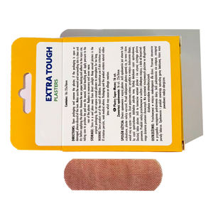 Steril esnek kumaş yapışkan bandajlar nefes ilk yardım şerit paketi 16/kutu yumuşak streç yara yama ilk yardım bandı - Product Image 3