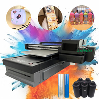 Artiprint 6090 mesin cetak Digital Flatbed Inkjet UV untuk casing telepon cetakan peralatan Label kristal kulit akrilik