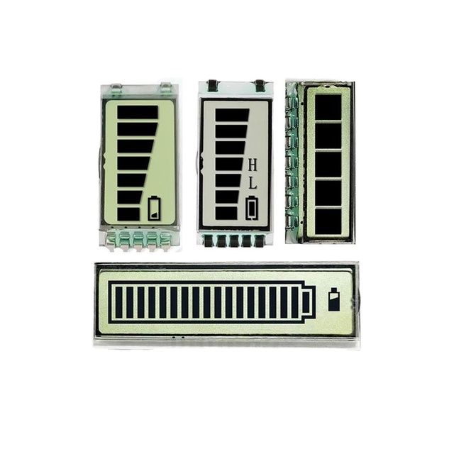 Custom 6 Digit 7 Segment TN LCD Display Module Monochrome Segment Screen for Electronic Toy Power Display