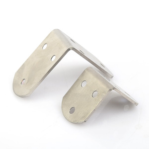 Support d'angle épaissi en acier inoxydable CN 45 65 85 en forme de L à 90 degrés pour fixation de meubles, finition polie durable - Product Image 2