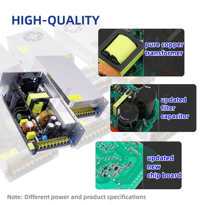 ספק כוח מיתוג 10-1500W עם שנאי CV, 5V 12V 24V 36V 48V 60V <span class=keywords><strong>72V</strong></span>, מעטפת אלומיניום, מתאם SMPS, 1-125A, 110V 220V AC-<span class=keywords><strong>DC</strong></span> - Product Image 6