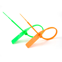 Sceaux en plastique de petite taille SK2001P avec mini-verrou, sceaux jetables à déchirer pour la sécurité en vente au détail