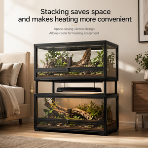 <span class=keywords><strong>Terrario</strong></span> Plegable de Lujo 2026 para Reptiles, con Paisaje de Selva Tropical - Product Image 5