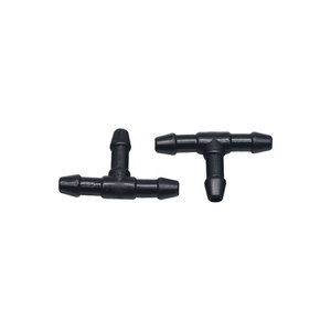 Connecteur en T en plastique noir pour tuyau de lave-auto, 10 pièces, pièces automobiles à usage général - Product Image 3