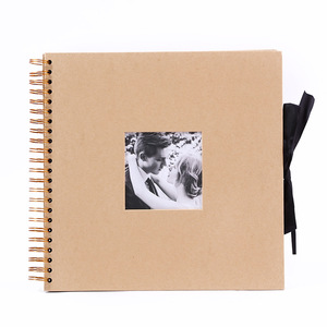 Suosolhui — Album <span class=keywords><strong>Photo</strong></span> de Scrapbook, 8/10/12 pouces, avec couverture et ruban, Album <span class=keywords><strong>Photo</strong></span> pour mémoire d'anniversaire - Product Image 2