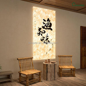 Offre Spéciale simple boîte à lumière translucide motif personnalisé ignifuge étanche matériel décoratif mur <span class=keywords><strong>espace</strong></span> Commercial - Product Image 5