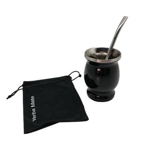 Sac emballé #304 <span class=keywords><strong>Gourde</strong></span> Yerba Mate en acier inoxydable avec paille <span class=keywords><strong>filtrante</strong></span> - Product Image 5