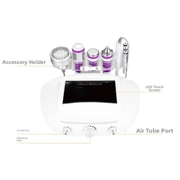 Appareil de beauté professionnel Photon Microcourant, Extracteur de points noirs, Injecteur d'oxygène, Microdermabrasion au diamant, Marteau chaud/froid - Vente en gros