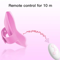 APP-Gesteuerter Mini-Slip-Vibrator Klitorale Stimulation Fernbedienung 10 Frequenzen USB-Aufladbar 100% Wasserdicht für Frauen