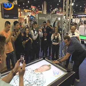 Tương tác AR Snooker bảng hồ bơi hiệu ứng trong nhà Thiết bị chiếu cho nhà và KTV hồ bơi/bida trò chơi - Product Image 5