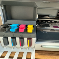 Imprimante couleur sans fil HP Smart Tank 582 avec fonctions copie et numérisation pour photos A4, idéale pour les devoirs des étudiants, l'usage domestique et les petites entreprises