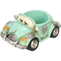 Pot à succulentes en forme de voiture vintage, pot à fleurs, pot à bonsaï pour bureau, intérieur et extérieur