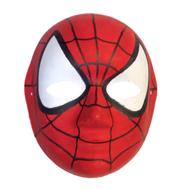 Custom mask spiderman white Soft Eye Face Mask Masquerade Ball Halloween Party Dress Costume