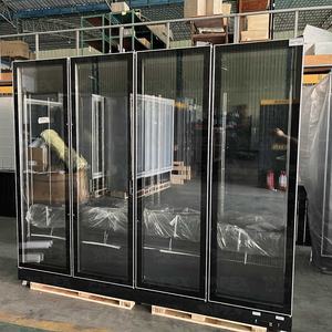 Équipement de réfrigération Prix d'usine Réfrigérateur congélateur vertical 4 portes <span class=keywords><strong>Sisplay</strong></span> Réfrigérateur commercial - Product Image 3