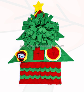 Alfombra Olfativa para Perros de la Serie Navideña OEM, Alfombra de Entrenamiento para Perros, Juguete Interactivo para Perros, Alfombra Olfativa de Alimentación Lenta para Perros - Product Image 3