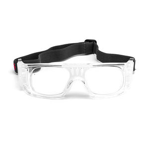 スポーツグラスバスケットボールフットボールバレーボール用の調整可能なストラップ付き男性用防曇保護安全メガネ - Product Image 2