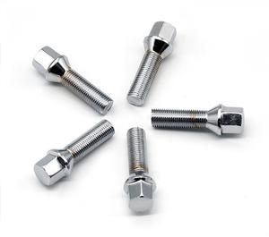 Écrous de roues en alliage pour voiture Vis pour V W Golf A4 A5 TT E90 E46 Longueur 40mm M12x1.5 12x1.25 14x1.5 14x1.25 - Product Image 1