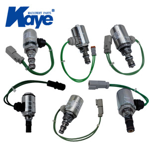 วาล์วควบคุมโซลินอยด์ไฮดรอลิก Kaye สำหรับรถขุดใหม่เอี่ยม 12V 24V สำหรับ Caterpillar Komatsu Sany Hitachi <span class=keywords><strong>Kobelco</strong></span> Ec210 Sk120 <span class=keywords><strong>Sk60</strong></span> - Product Image 2
