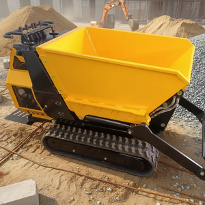 Mini-dumper sur chenilles 280 kg avec fonction d'auto-déchargement pour la construction et l'exploitation minière, moteur puissant - Product Image 4