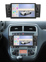 Autoradio MEKEDE avec plusieurs systèmes d'interface utilisateur intégrés, multimédia, Car-play Auto pour Fiat Grande Punto Linea 7 pouces 2007-2012