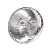Lampe chauffante infrarouge étanche 250W à points rouges pour l'élevage, pour couveuse d'animaux, poulets, porcs et incubateur d'œufs