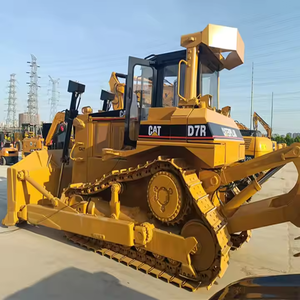 รถดันดิน Caterpillar Cat D7R มือสอง สภาพดี พร้อมมอเตอร์แบริ่งและชิ้นส่วนเกียร์หลัก ประหยัดน้ำมัน ขาย - Product Image 1