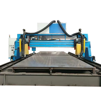 Rectifieuse de plaques d'acier CNC robuste avec commande PLC et système de refroidissement automatique pour moteur et boîte de vitesses
