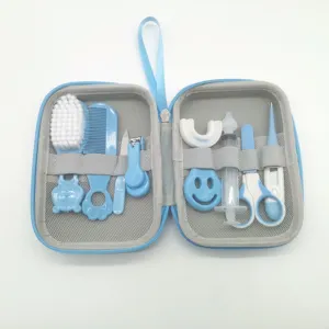 Новейший легкий роскошный комплект для ухода за ребенком набор для ухода за здоровьем и ухода 8 шт. портативный безопасный набор для ухода за носом аспиратор новорожденный подарок