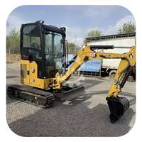 Excavatrice hydraulique compacte d'occasion CAT 302CR de 2,3 tonnes pour drainage résidentiel – Options de devis et comparaison avec CAT301.8, CAT302.7CR, CAT303CR