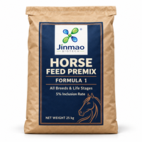 Prémélange Alimentaire pour Chevaux Jinmao Formule 1 en Poudre : Favorise la Nutrition avec des Acides Aminés, Minéraux et Oligo-éléments de Qualité Alimentaire