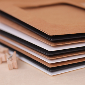 Kit de cadres <span class=keywords><strong>photo</strong></span> suspendus DIY, cartes de cadres <span class=keywords><strong>photo</strong></span> en papier kraft de 6 pouces, 10 pièces, cartes de vœux pour la décoration murale de photos à la maison - Product Image 5