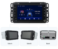7/8 "Android 13.0 unité principale autoradio pour GMC Yukon Chevy Chevrolet Tahoe Buick Enclave 2007-2012 écran CarPlay