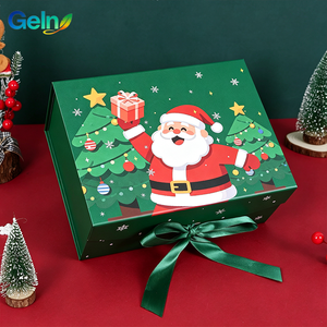 Caja de Regalo Magnética Cuadrada Personalizada al por Mayor, Disponible en Stock, de Cartón Rígido Reciclado de 2mm, con Acabado Mate y Cinta en Relieve - Product Image 1