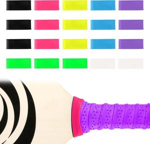 Bande adhésive en silicone de qualité supérieure avec anneau de fixation - Accessoire ergonomique pour poignée de raquette - Product Image 1
