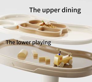 Inteligente Portátil Do Bebê Balanço Cadeira & Jantar Cadeira Alta Com Bandeja Dupla & Controle Remoto App para Alimentação Do Bebê & Enfermagem - Product Image 6