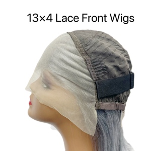 Parrucca Bob Color grigio <span class=keywords><strong>capelli</strong></span> umani 13x4 <span class=keywords><strong>capelli</strong></span> lisci lisci frontale Pre pizzicato con <span class=keywords><strong>capelli</strong></span> corti brasiliano <span class=keywords><strong>capelli</strong></span> di colore grigio - Product Image 6